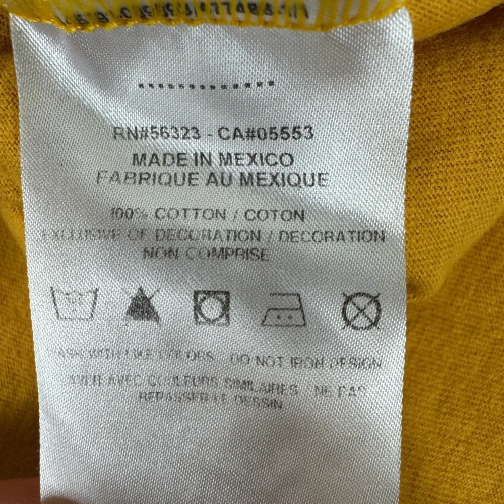 Jordan Jumpman Photo Yellow T Shirt Men’s Size Large‎